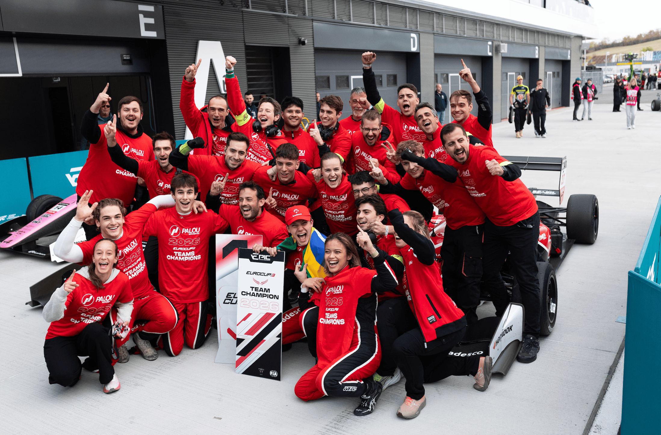 Palou Motorsport seals Eurocup-3 teams’ title with double victory in Hungary